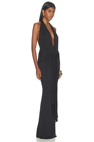 Lovers and Friends Coralie Gown in Black