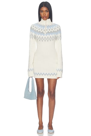 Sosana Half Zip Fair Isle Dress Lovers and Friends