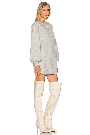 Lovers and Friends Jessa Sweatshirt Dress in Grey