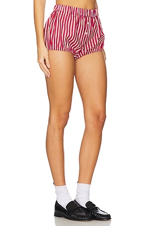 Lovers and Friends x Emma Rose Claire Shorts in Red