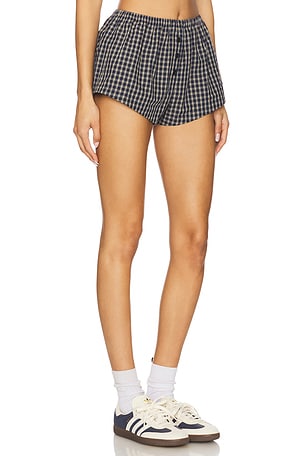 Lovers and Friends Flutter Boxer Short in Navy