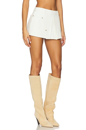 Lovers and Friends Micah Skort in Cream