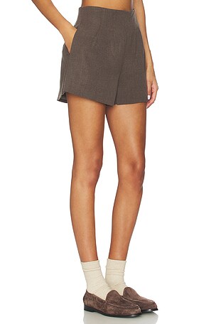 Lovers and Friends Bexton Short in Brown