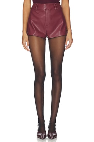 Jordan Faux Leather Mini Short Lovers and Friends