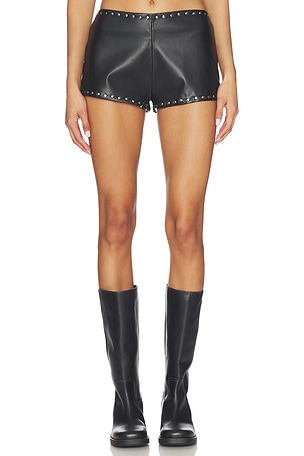 Bella Faux Leather Short Lovers and Friends