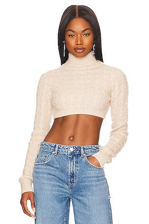 Everette Lurex Turtleneck Sweater Lovers and Friends