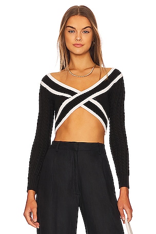 Teagan Cropped Sweater Lovers and Friends