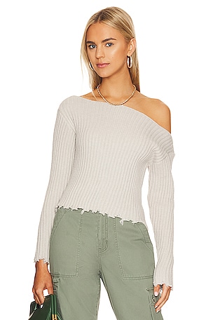 ASTR the Label Lorne Sweater in Heather Grey | REVOLVE