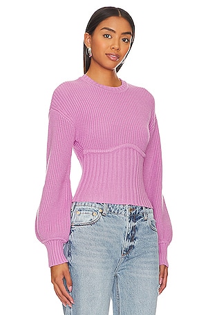 Lovers and Friends Anastasia Knit Sweater in Pink