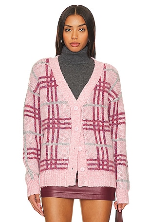 Damia Plaid Cardigan Lovers and Friends