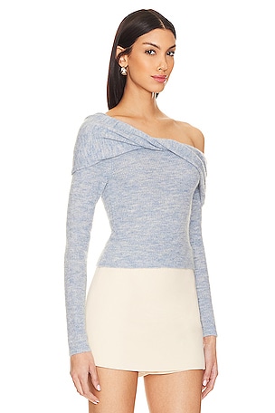 Lovers and Friends x Anja Dujaković Zaia Sweater in Baby Blue