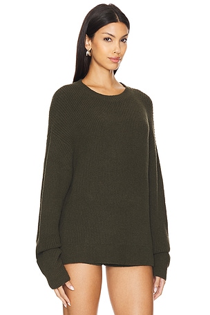 Lovers and Friends Leona Crewneck in Dark Green