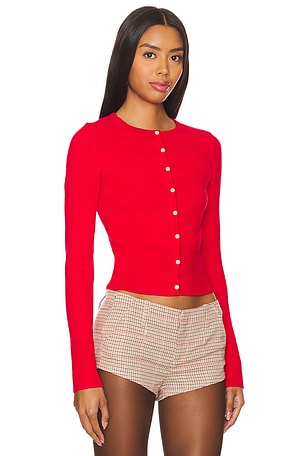 Lovers and Friends Scarlett Cardigan in Red
