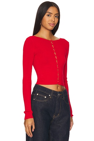 Lovers and Friends Ciara Cardigan in Red