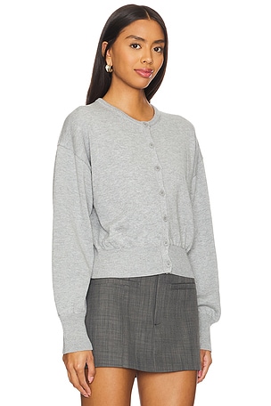 Lovers and Friends Kehlani Knit Cardigan in Grey