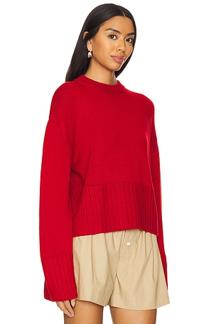 Lovers and Friends Maxie Sweater in Red