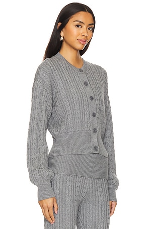 Lovers and Friends x Emily Gemma Bessie Cardigan in Grey. Size XS. Also