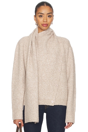 Oren Scarf Neck Cardigan Lovers and Friends