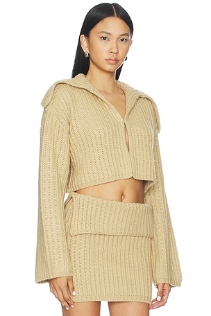 Lovers and Friends Carolina Cardigan in Tan