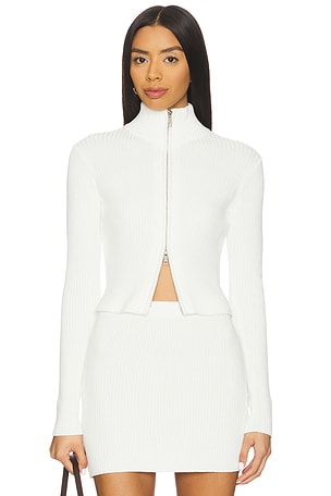 Kariselle Zip Up Cardigan Lovers and Friends