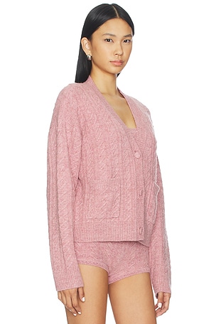 Lovers and Friends Juliee Cardigan in Mauve. Size XXS. Also