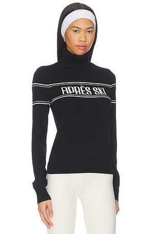 Lovers and Friends Nell Turtleneck Sweater in Black