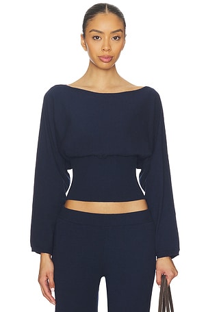 Liza Boat Neck Sweater Lovers and Friends