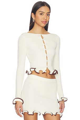 Lovers and Friends Bella Cardigan in Ivory