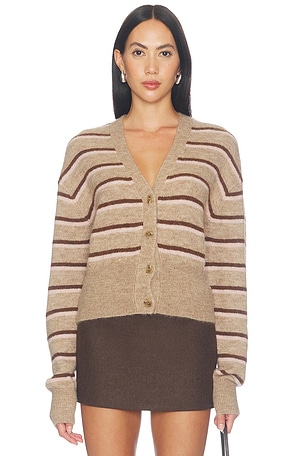 Haidee Striped Cardigan Lovers and Friends