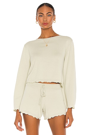 Lovers and Friends Mica Top in Sage