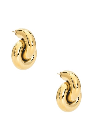 Lovers and Friends Megan Earrings in Metallic Gold