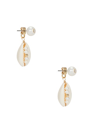 Lovers and Friends Shelby Earring in Ivory