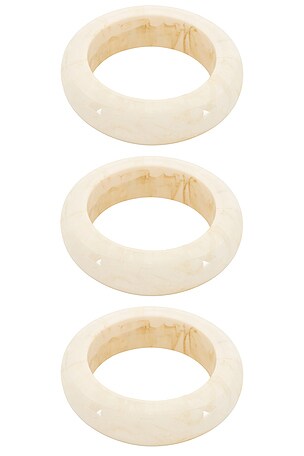 Lovers and Friends Kate Bracelet Set in Ivory
