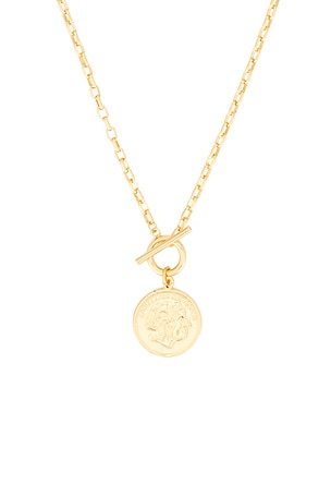 Lovers and Friends Shani Necklace in Metallic Gold