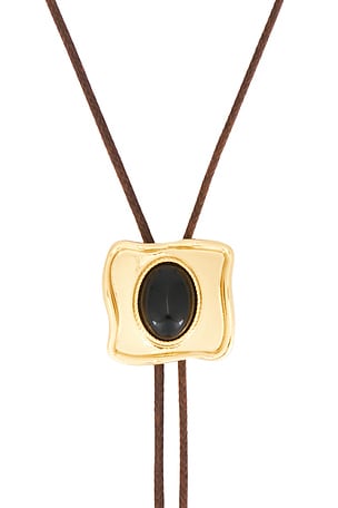 Lovers and Friends Cassia Necklace in Metallic Gold