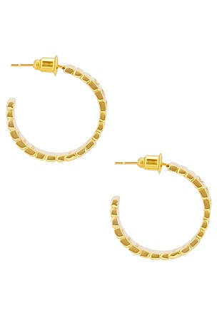 Lovers and Friends Calandra Earrings in Metallic Gold