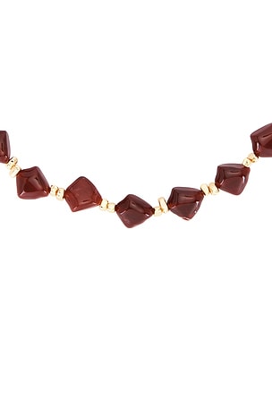 Lovers and Friends Jaden Necklace in Red