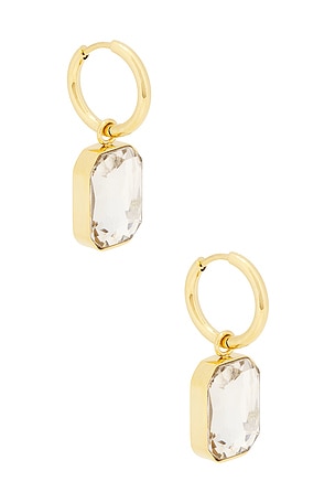 Lovers and Friends Lincoln Earrings in Metallic Gold