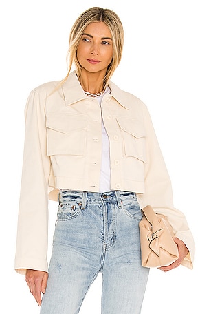 Angeles Cropped Jacket Lovers and Friends