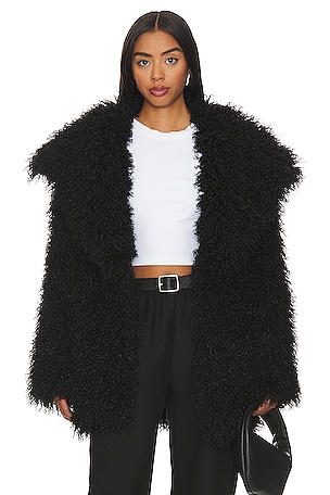 Amani Faux Fur Coat Lovers and Friends