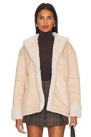 Elise Faux Shearling CoatLovers and Friends$46 (FINAL SALE)