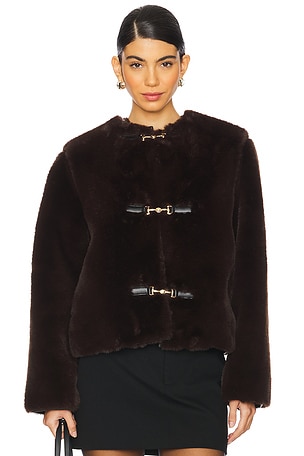 Rhoda Faux Fur Jacket Lovers and Friends