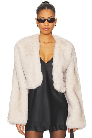 x Emma Leger Cropped Gabriel Coat Lovers and Friends