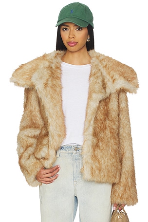 Elsa Faux Fur Jacket Lovers and Friends