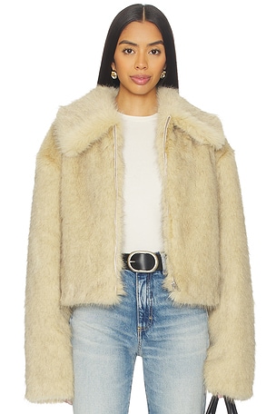 Nina Faux Fur Jacket Lovers and Friends