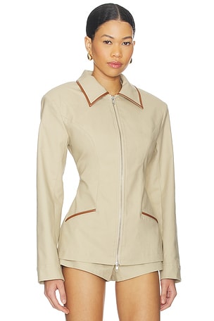 Lovers and friends chaqueta cathareN/A en color Beige