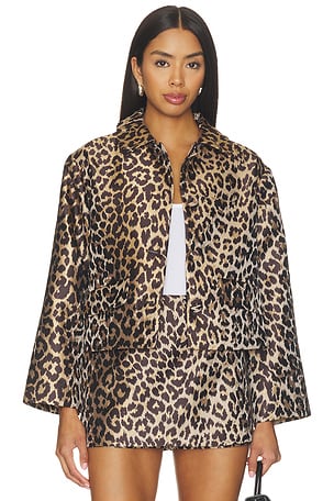Lovers and Friends Tate Jacket in Leopard. Size XXS. Also