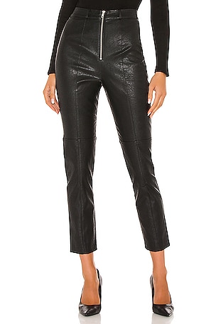 Women's The Perfect Pant Slim Straight Pants Spanx Black Size L $138 20254R