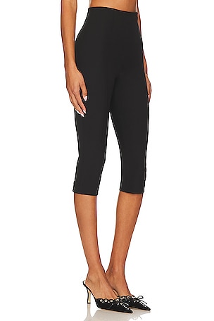 Lovers and Friends Cindy Cropped Capri Pant in Black