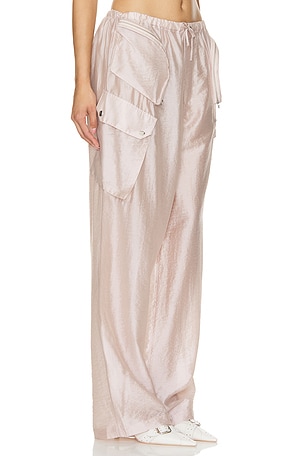 Lovers and Friends Tia Cargo Pant in Taupe